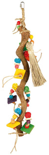 Valkparkietenspeelgoed Trixie Hout, Riet en Zeegras 56CM