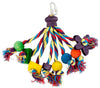 Vogelspeelgoed Carnival Happy Pet Hout & Touw 22 x11 x11CM