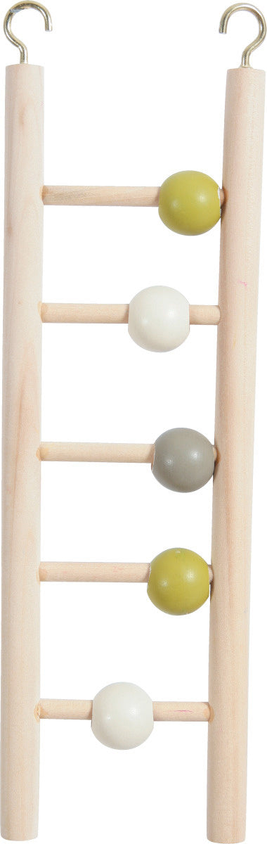 Zolux | Houten Ladder Met 5 Treden en Kralen | 1X7X23,5 CM - Foto ladder