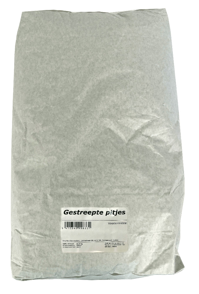 Zonnebloempitten Gestreept 12,5 KG Verpakking