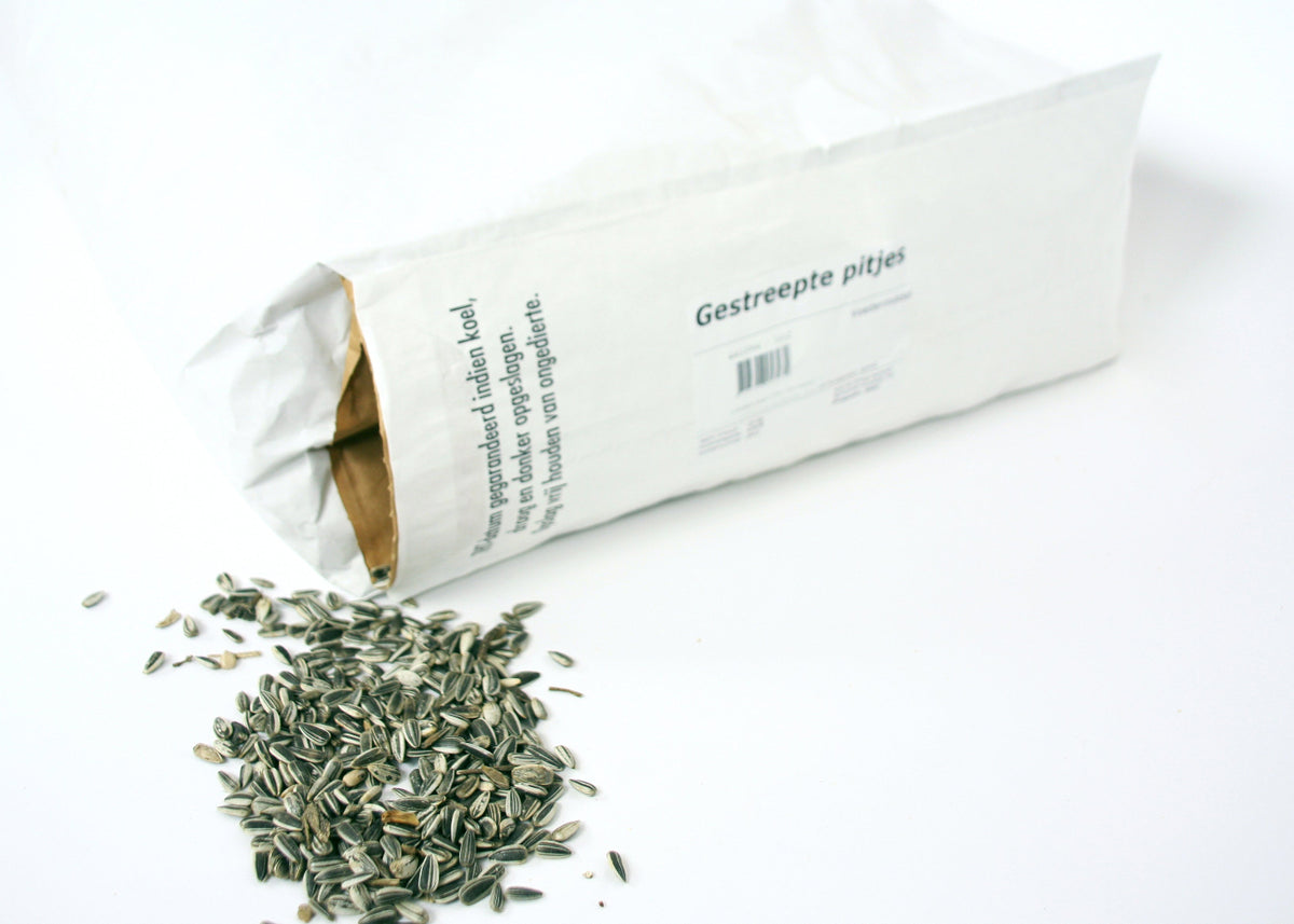 Zonnebloempitten Gestreept 12,5 KG Inhoud